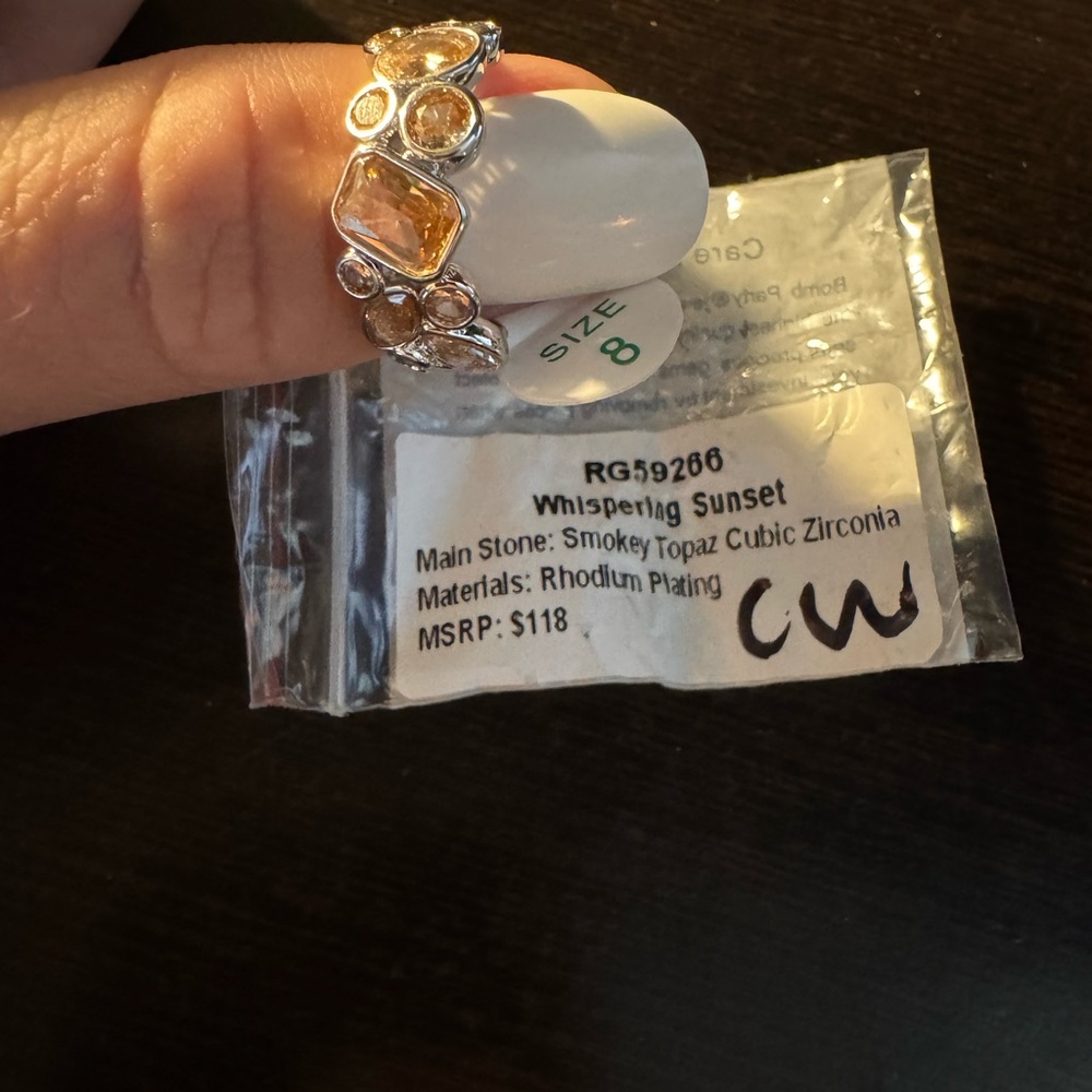 Bomb Party RG59266 - ‘Whispering Sunset’ Ring